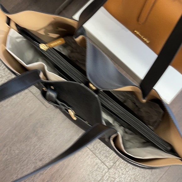 Michael Kors Emilia Large Tote Leather Shoulder Purse Handbag - Picture 15 of 16